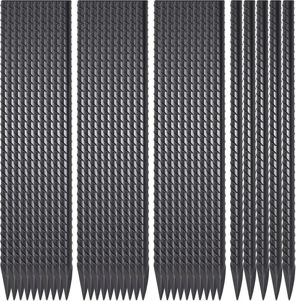Rebar Stakes 16 Inch Straight Concrete Form Stakes 34 Pack