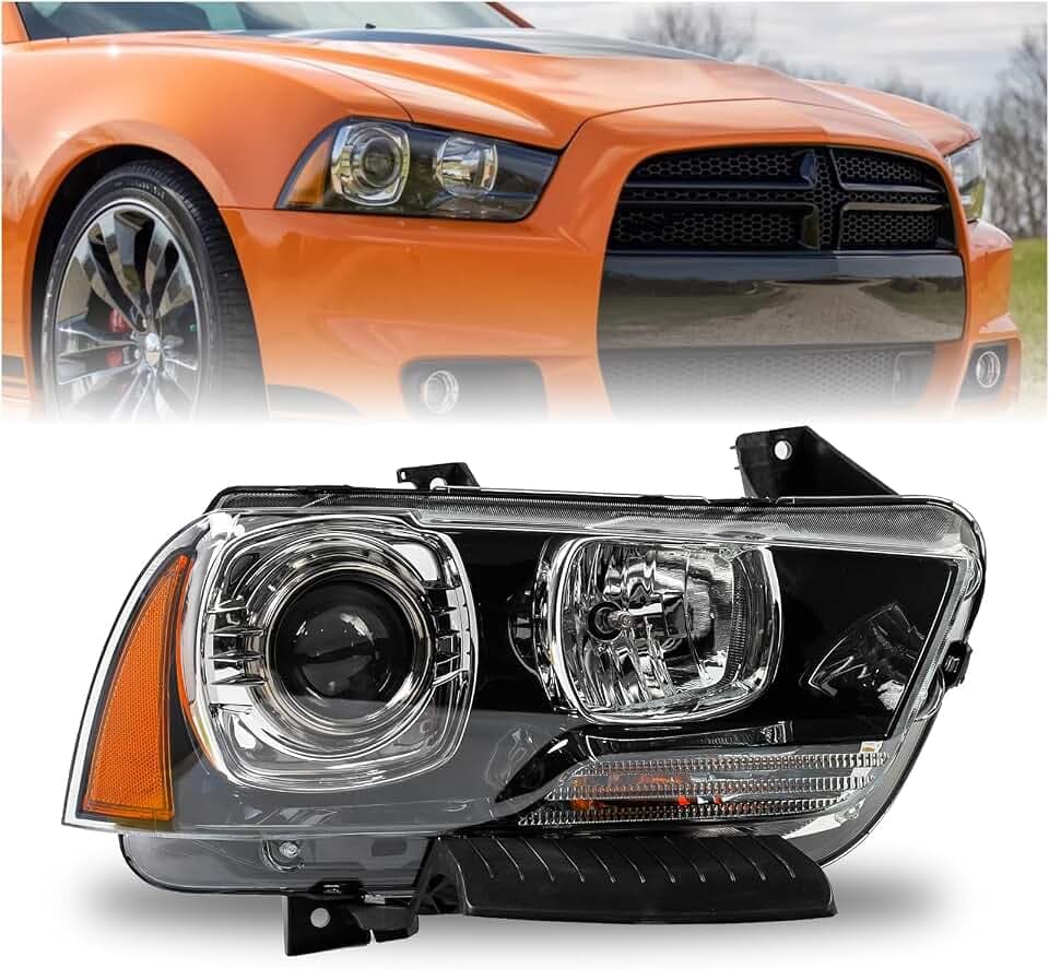 Xenon/HID Head light Assembly for Dodge Charger 11-14