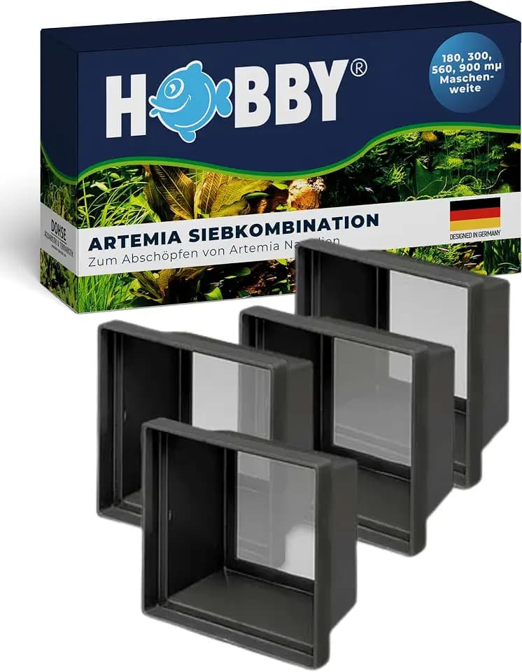 Siebkombination, 180, 300, 560, 900 mµ