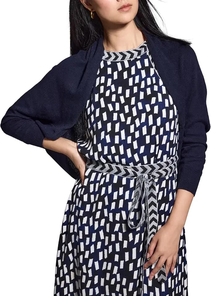 NIC+Zoe Women's Cotton Cashmere Shrug Cardigan