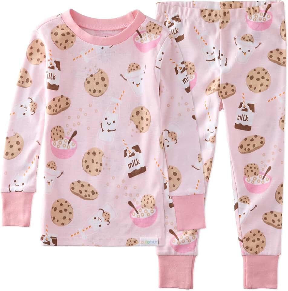Butterblu Zen Snug-fit 2-Piece Pajamas 100% Organic Cotton Long Sleeve