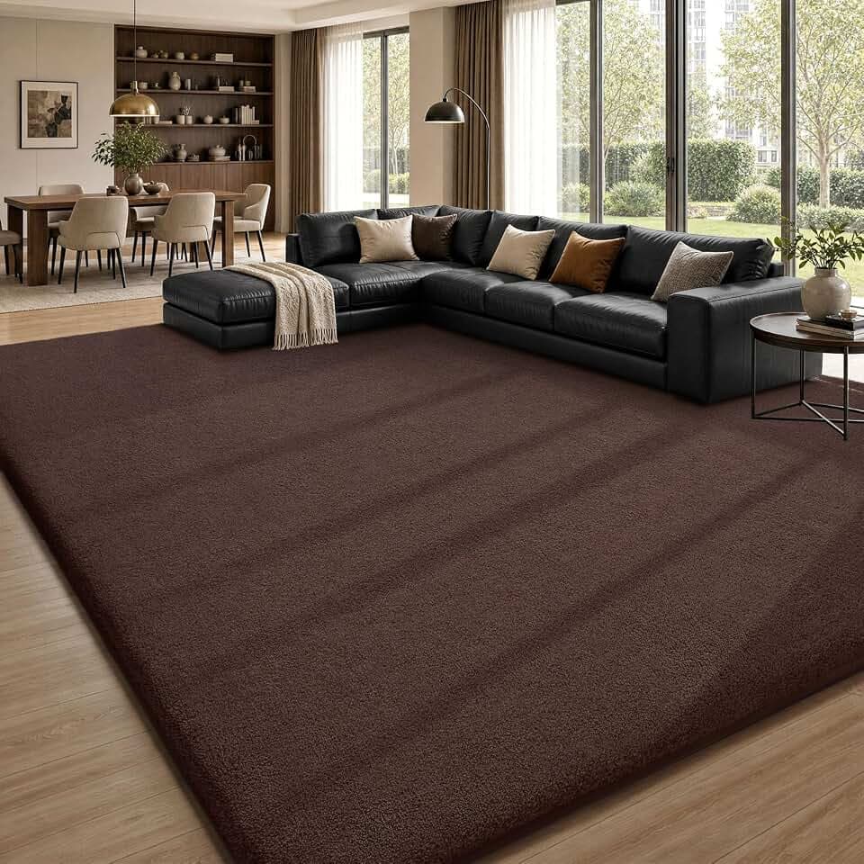 Sour Lemon teppich wohnzimmer groß 240x300 schlafzimmer teppich waschbar grau rutschfest flauschig Shaggy teppich creme beige extra groß für Wohnzimmer Kinderzimmer