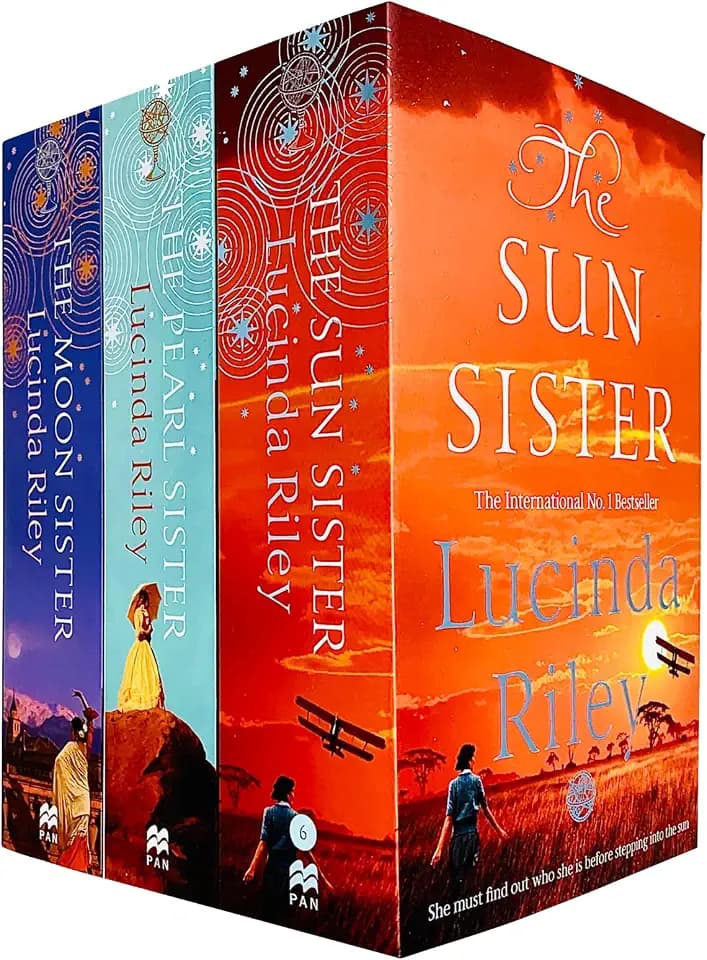 Lucinda Riley Collection 6 Books Bundles (The Seven Sisters,The Shadow Sister,The Storm Sister,The Midnight Rose,The Angel Tree,The Italian Girl)