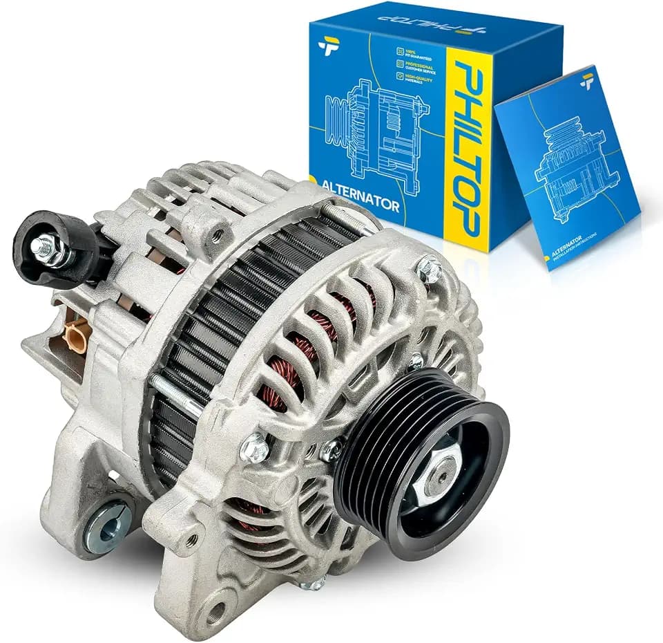 PHILTOP New Alternator 11537N Compatible with 2012-2015 Honda Civic 1.8L