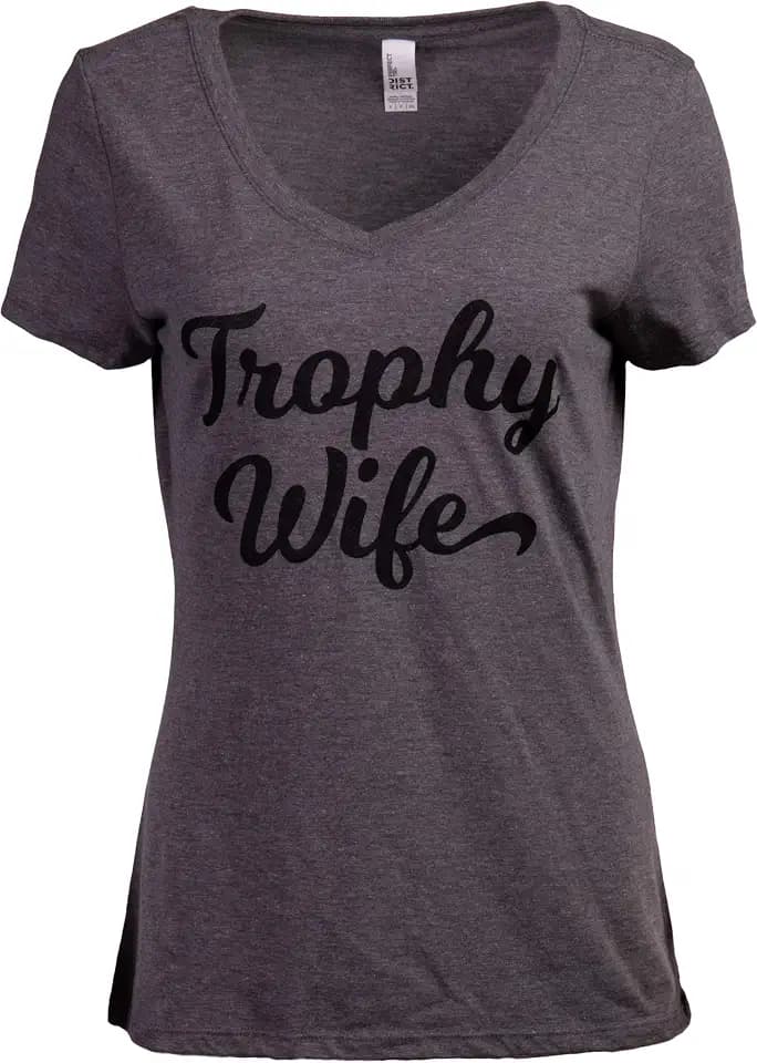 Women's Funny Saying T-Shirts, Sarcastic Cute Phrase Humor Joke V-Neck Tee Shirt Tops