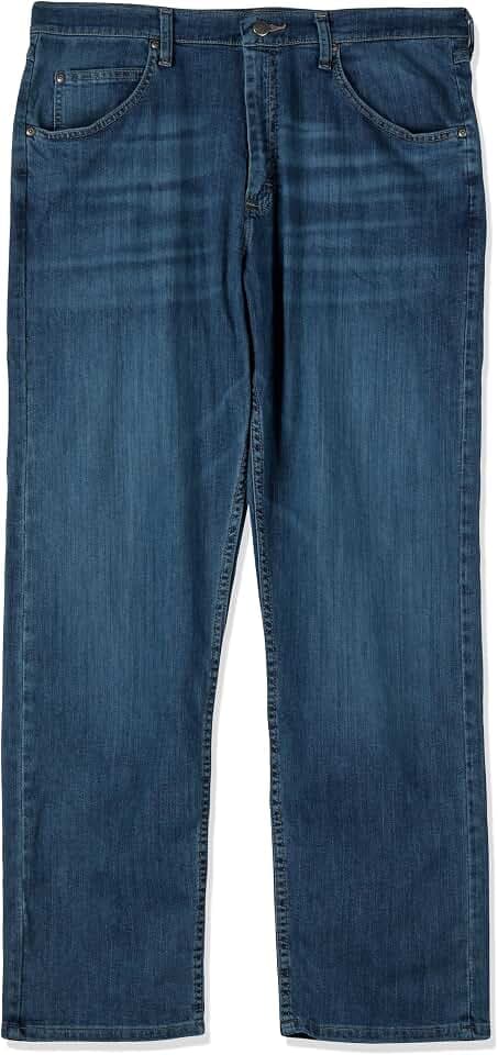 Wrangler Authentics Herren Authentics, klassisch, lockere Passform, groß Jeans, Slate Flex, 34 W/32 L