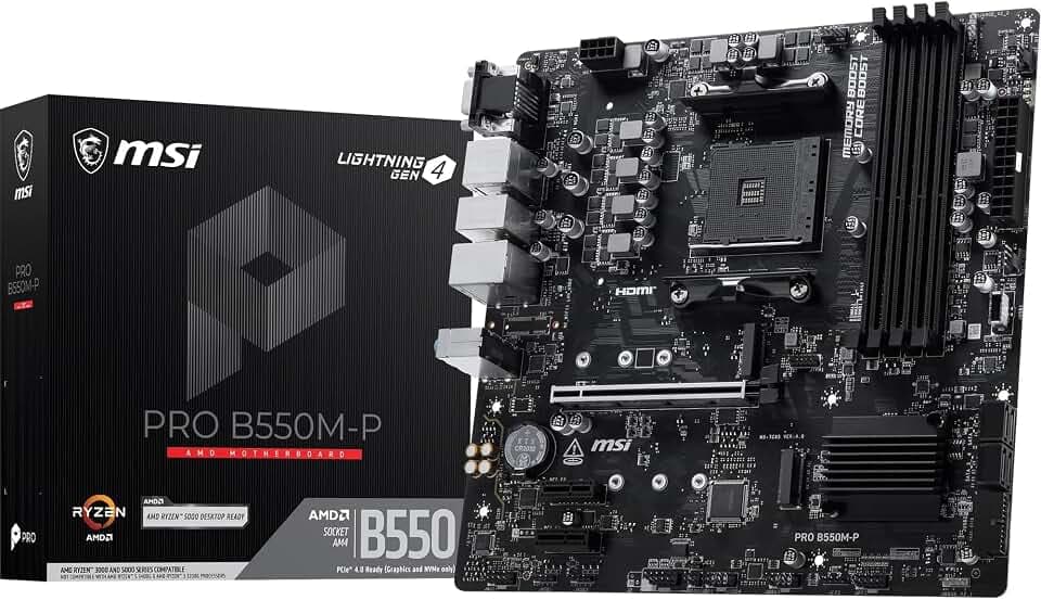 MSI PRO B550M-P - Mainboard