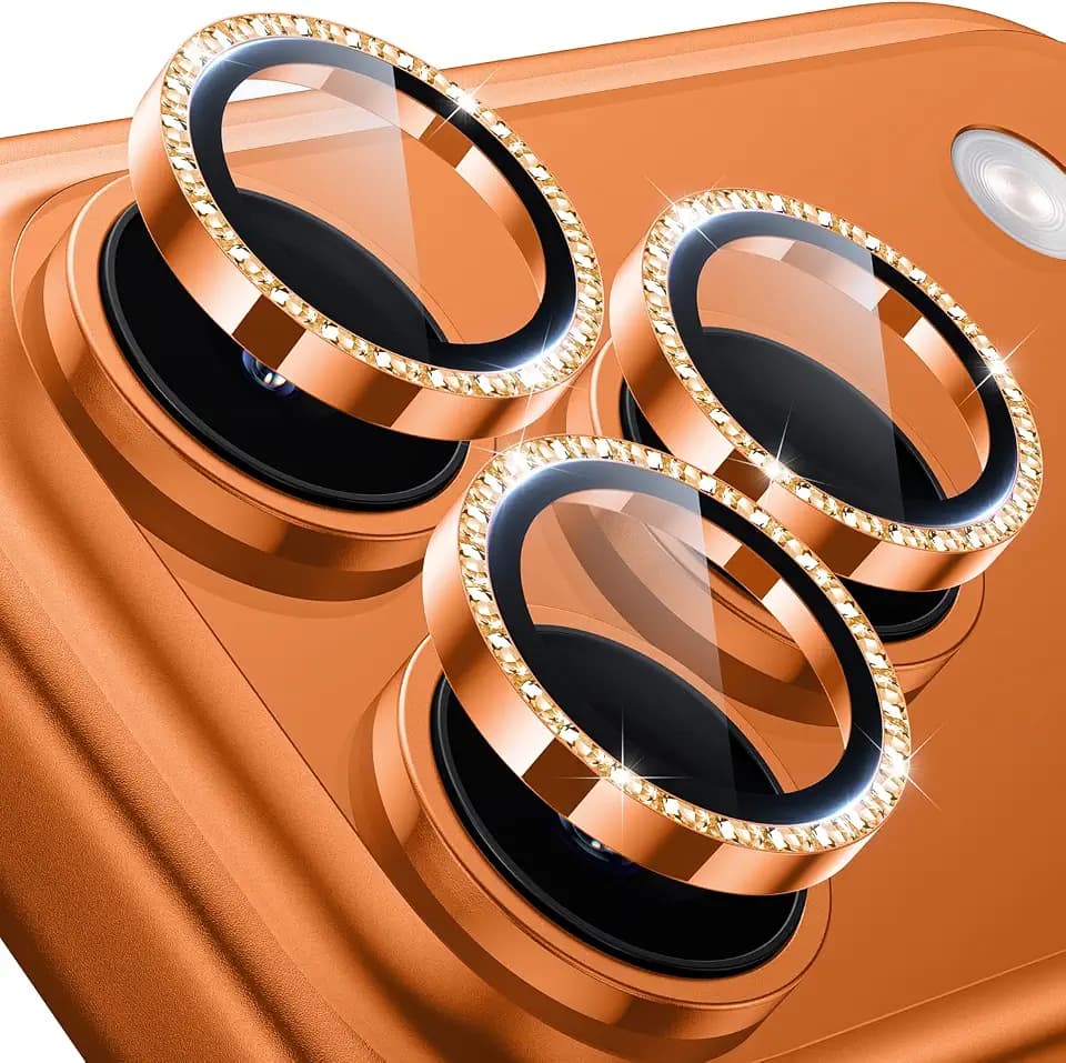 Hoerrye for iPhone 17 Pro Max/17 Pro Camera Lens Protector - Case Friendly