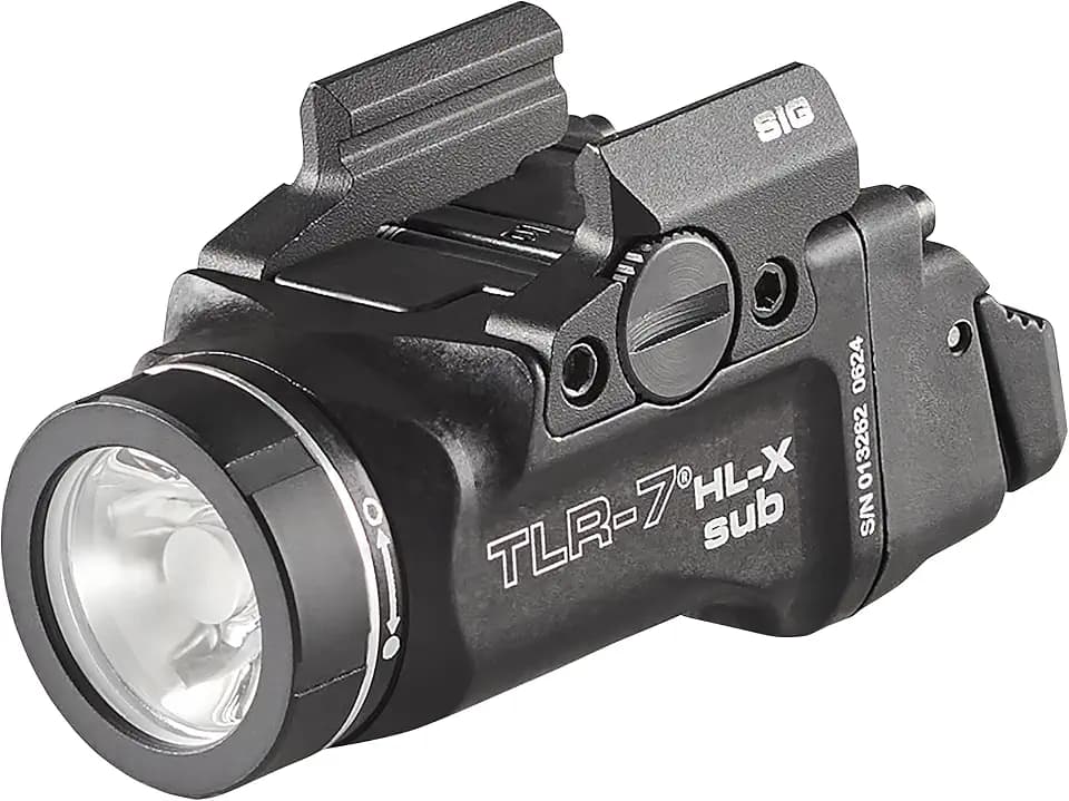Streamlight 69504 TLR-7 HL-X Sub Rechargeable Rail-Mounted Gun Light