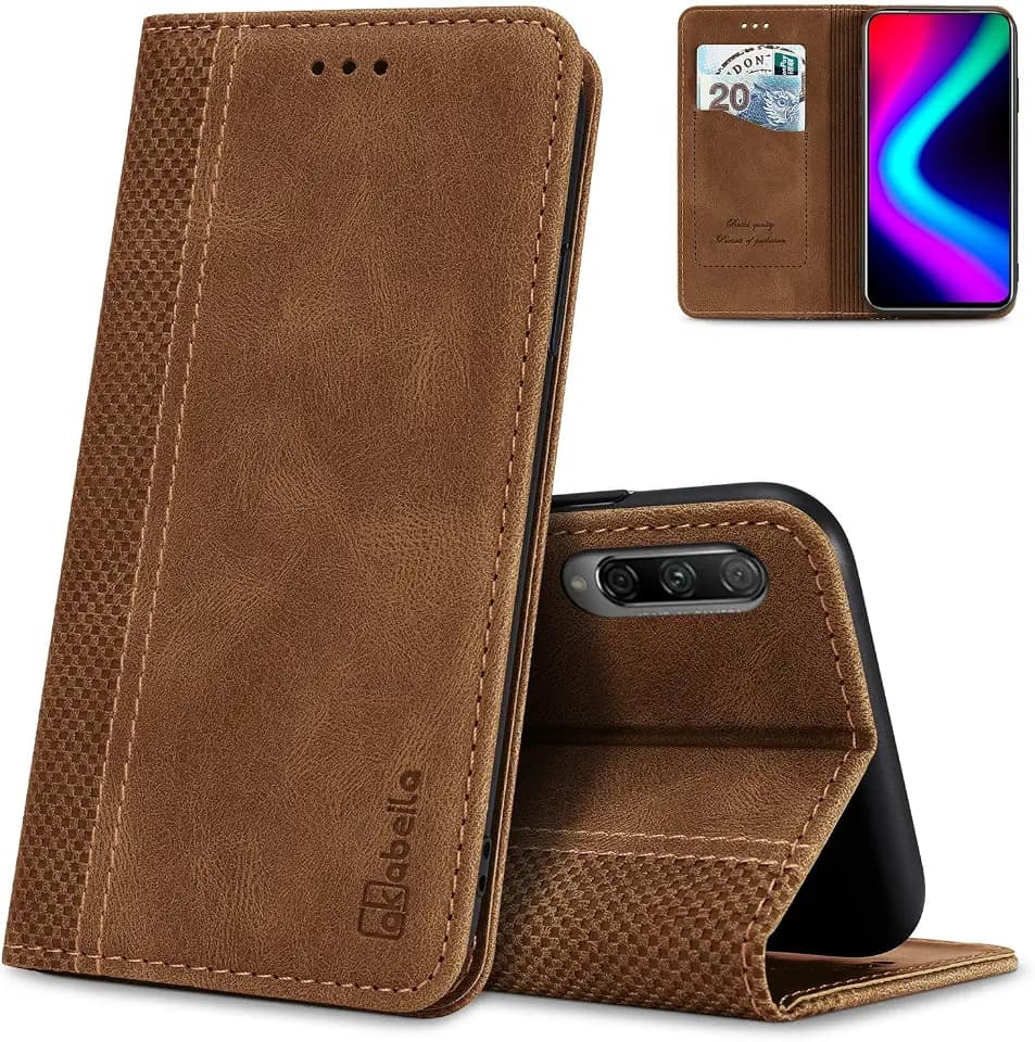 AKABEILA Hülle für Google Pixel 8A Handyhülle PU Leder Klapphülle Brieftasche Schutzhülle Case mit Kartenfach Standfunktion Magnetisch 6.1 Zoll