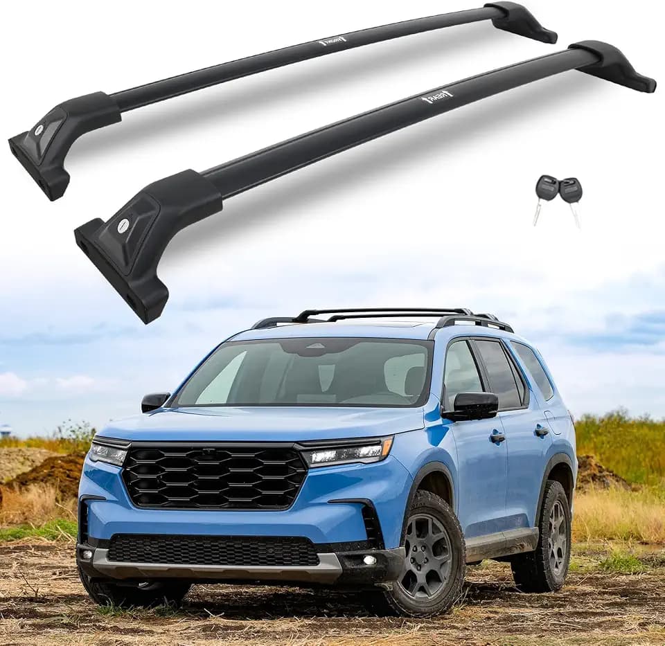 330lbs Roof Cross Bars Fit for 2023-2026 Honda Pilot Except LX EXL