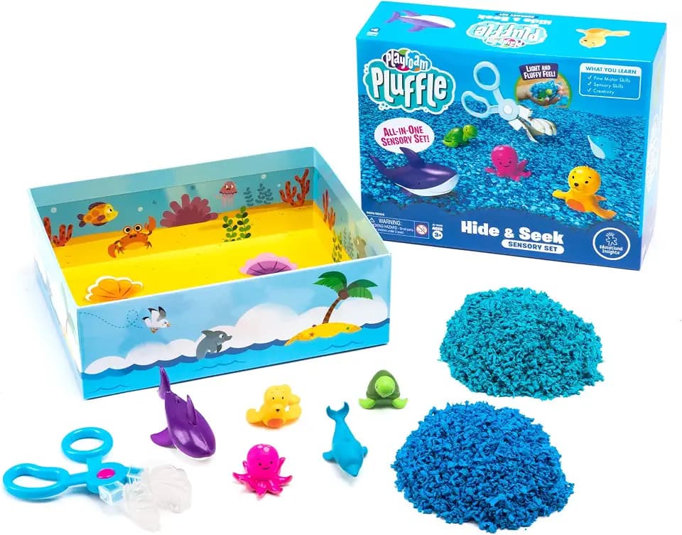 Educational Insights Pluffle Hide & Seek Sensory Set