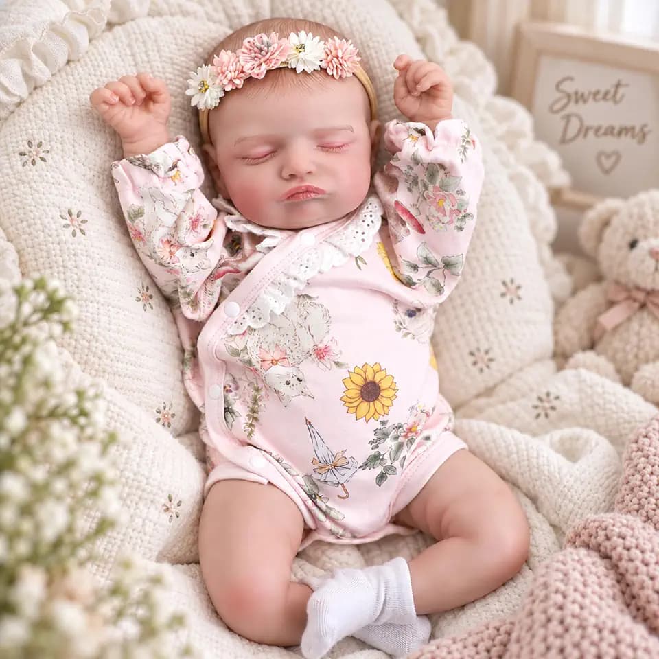 Reborn Baby Dolls - Realistic Baby Dolls Sleeping Newborn Baby Doll Girl