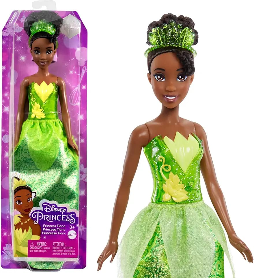 Mattel Disney Princess Tiana Modepuppe im Signature-Look