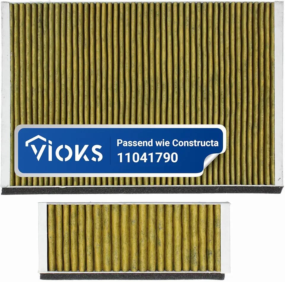 VIOKS 2x Aktivkohlefilter Abzugshaube Ersatz für Bosch Siеmens 11041790