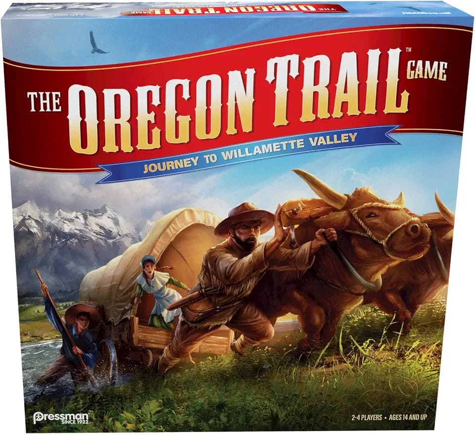 Pressman The Oregon Trail: Journey to Willamette Valley Board Game