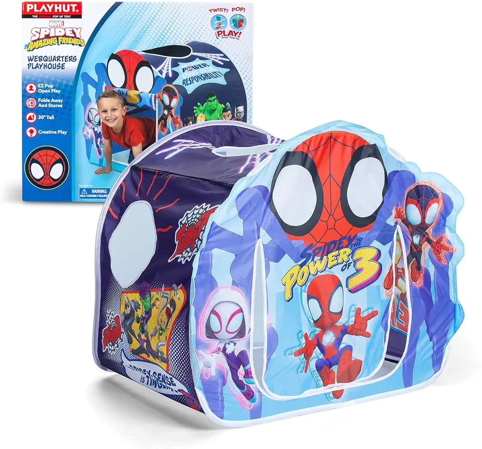 Playhut Playhouse - Spidey's Webquarters