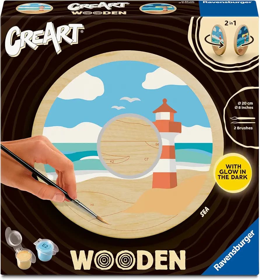 Ravensburger CreArt Sea - Malen nach Zahlen für Erwachsene