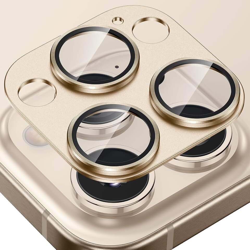Tensea for iPhone 16 Pro Max/16 Pro/14 Pro Max/14 Pro Camera Lens Protector