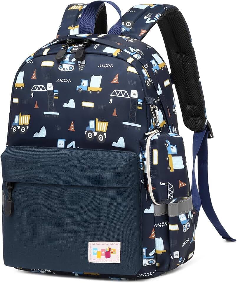 mygreen Toddler Backpack, Kids Backpack for Boys and Girls with Chest Strap