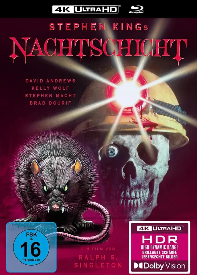 Stephen King's Nachtschicht (Stephen King's Graveyard Shift) - 2-Disc Limited Collector's Edition Mediabook (4K UHD-Blu-ray + Blu-ray)