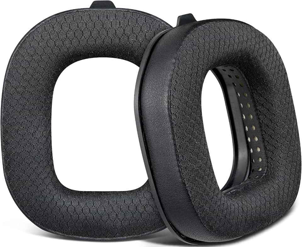 SOULWIT Mesh Ohrpolster für Astro A50 Gen3 - Schwarz | Nicht passend für A50 Gen 1/2/4