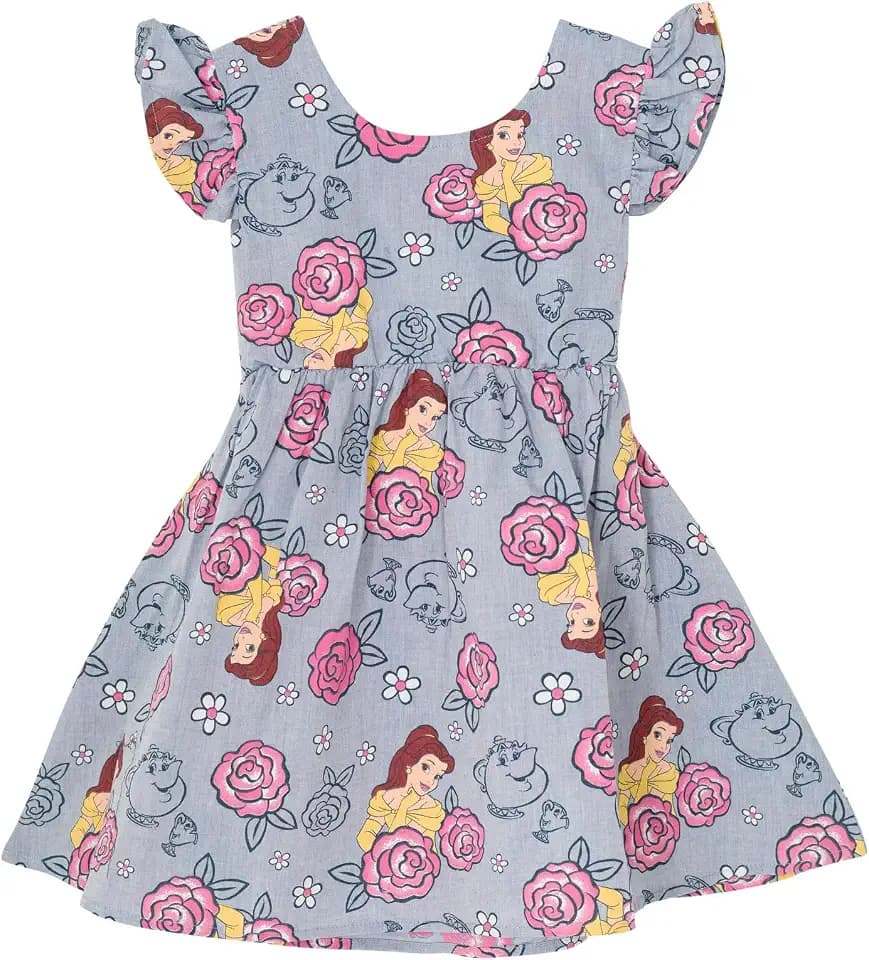 Disney Girls' Chambray Dress for Baby & Kids