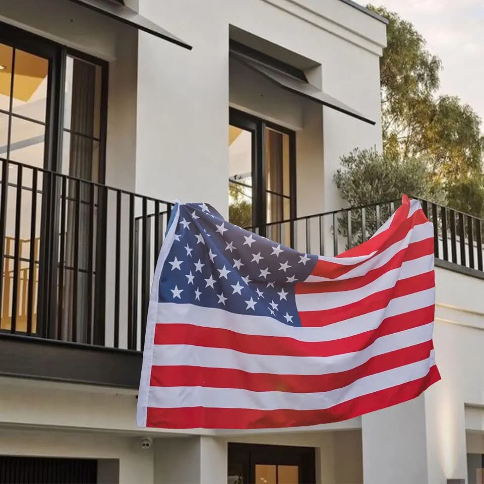 American Flag 3x5 Ft - Heavy-Duty 110g Raschel, All-Weather Outdoor