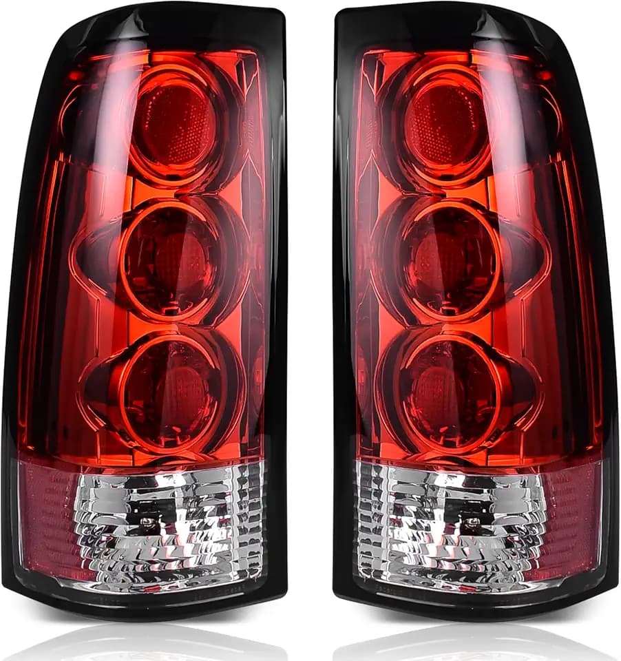 AUTOSAVER88 Tail Lights Compatible with 1999-2002 Chevy Silverado