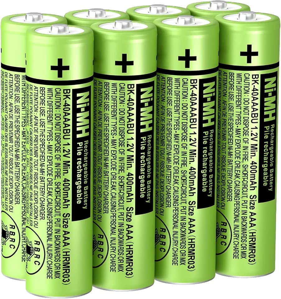 NI-MH AAA Rechargeable Battery 400mah for Panasonic Cordless Phones
