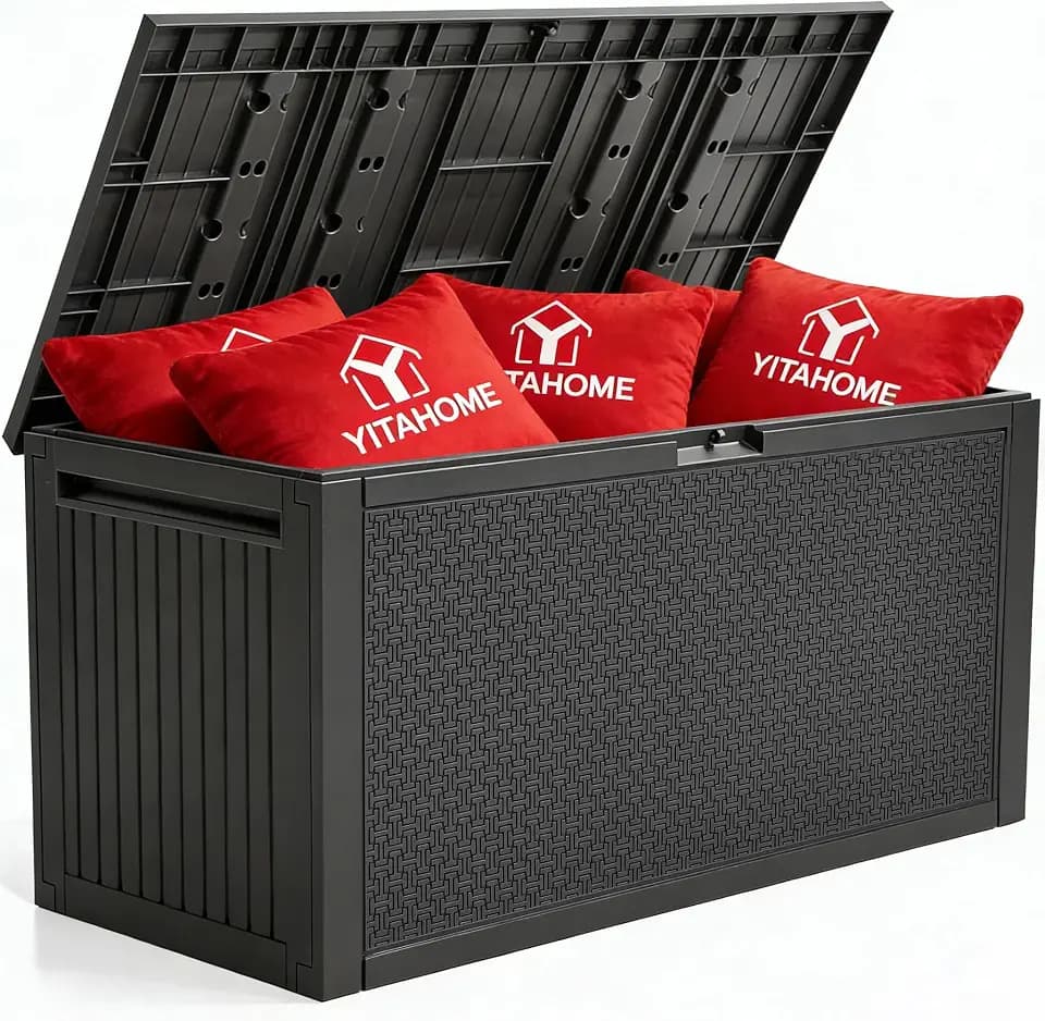 YITAHOME 95 Gallon Large Outdoor Deck Box