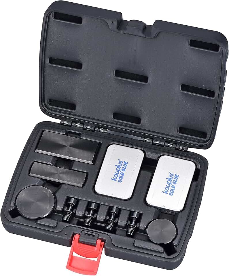 10 PCS Paintless Dent Removal Puller Tab Set-with Adapter