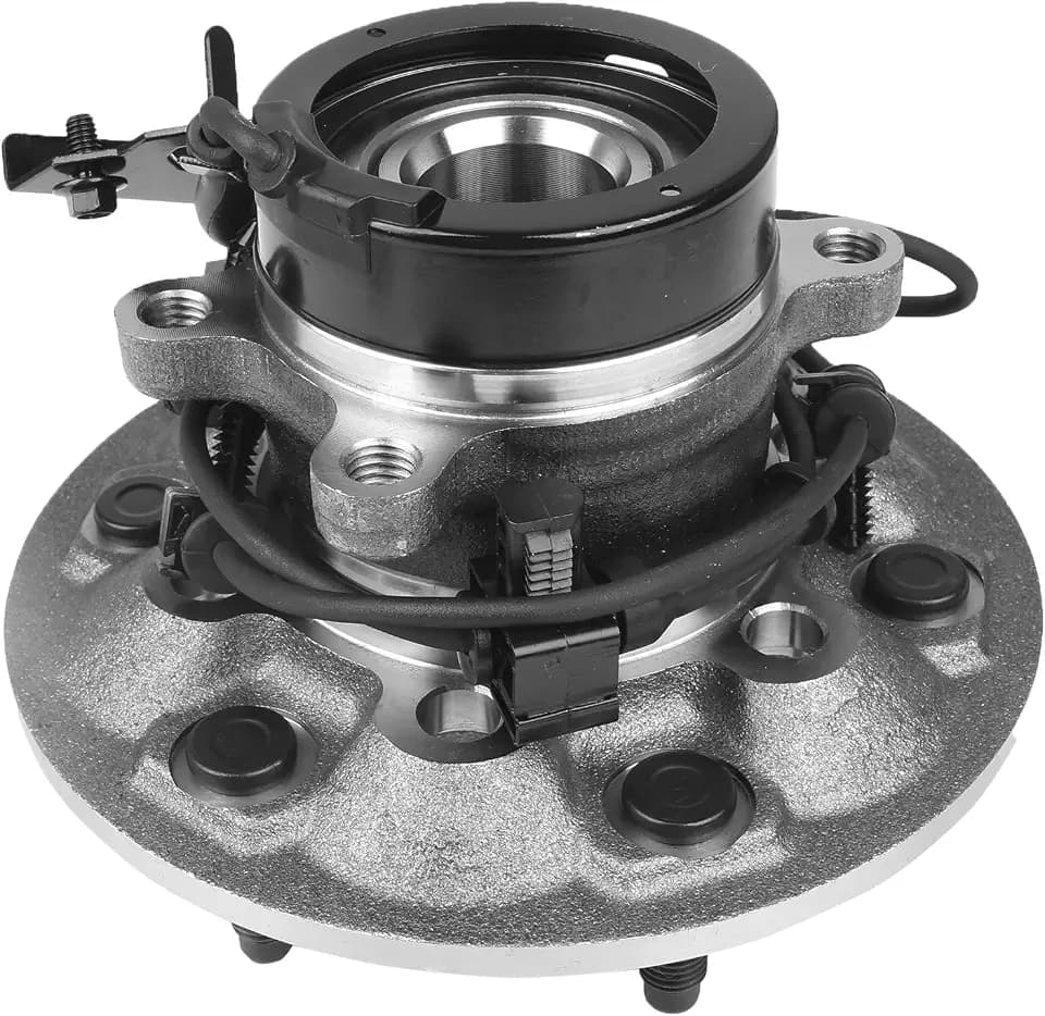 Autoround 4WD Front Wheel Bearing and Hub Assembly Fit for Chevy Colorado 2004-2008, GMC Canyon 2004-2008, Isuzu i-350 2006 / i-370 2007-2008, Replace# 515110, Left Driver Side, 6 Lug w/ABS