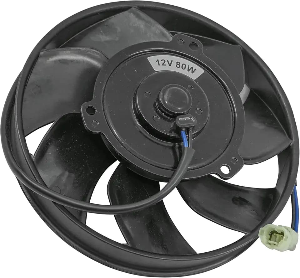 Caltric Radiator Cooling Fan Compatible with Honda Foreman Rubicon 500 TRX500 4x4 2001-2009 2011-2020