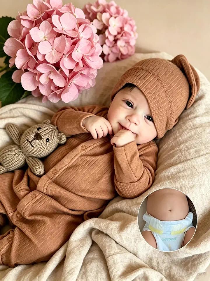 Zero Pam Reborn Baby Dolls Silicone Full Body Boy, 18 Inch Realistic Babys Doll, Real Life Reborn Baby Boy Doll, Lifelike Newborn Babies, Realistic Reborns Toddler Dolls for Kids 3+