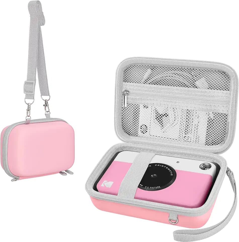 Leayjeen Camera Case for Kodak Smile Printomatic Instant Camera - Pink