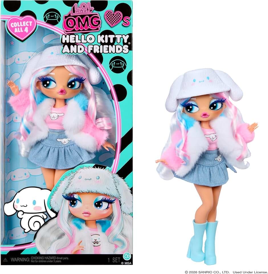 L.O.L. Surprise! OMG Loves Hello Kitty and Friends - Cinnamoroll, beweglich