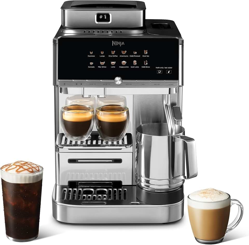 Ninja AutoBarista Pro Fully Automatic Espresso, 13 Drink Options, AE1051