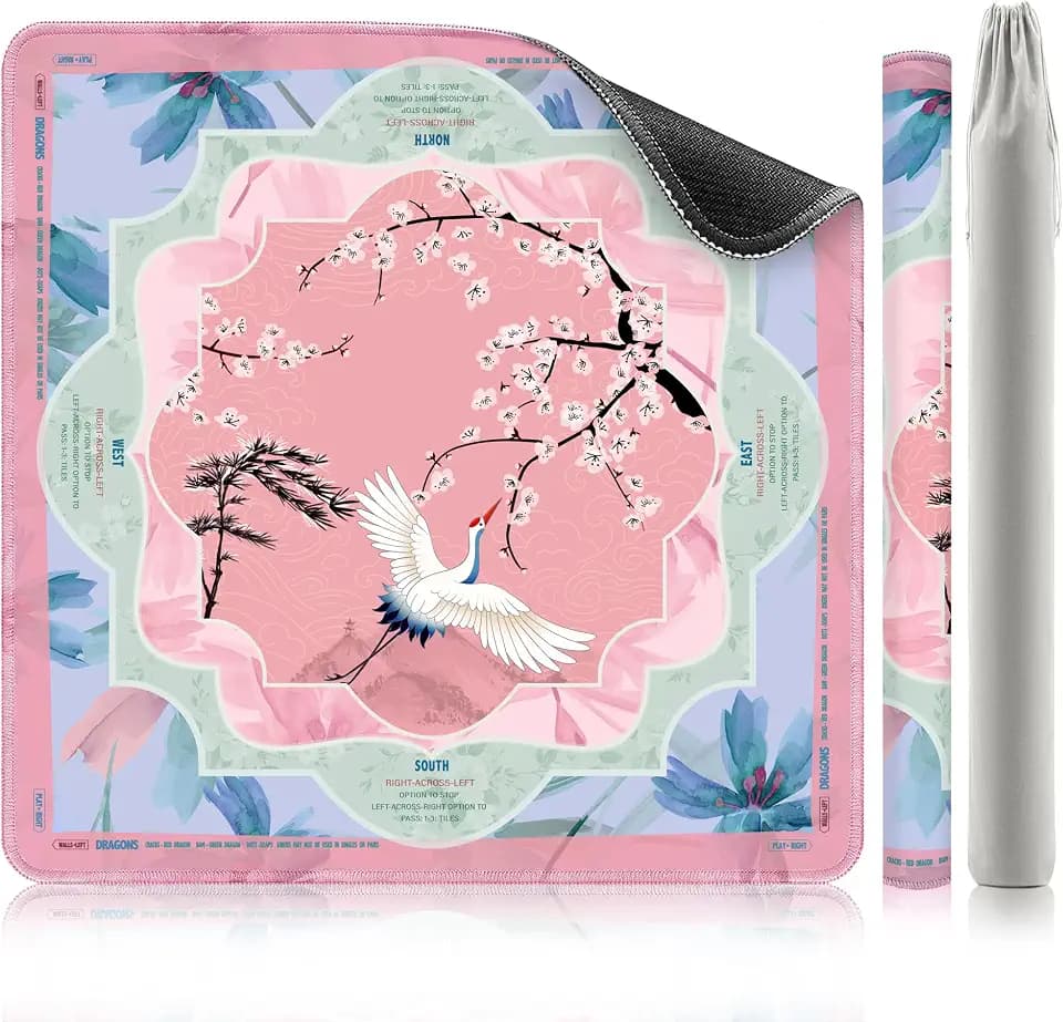 XINTONG American Mahjong Mat, 32×32 Inches,3mm Thickness
