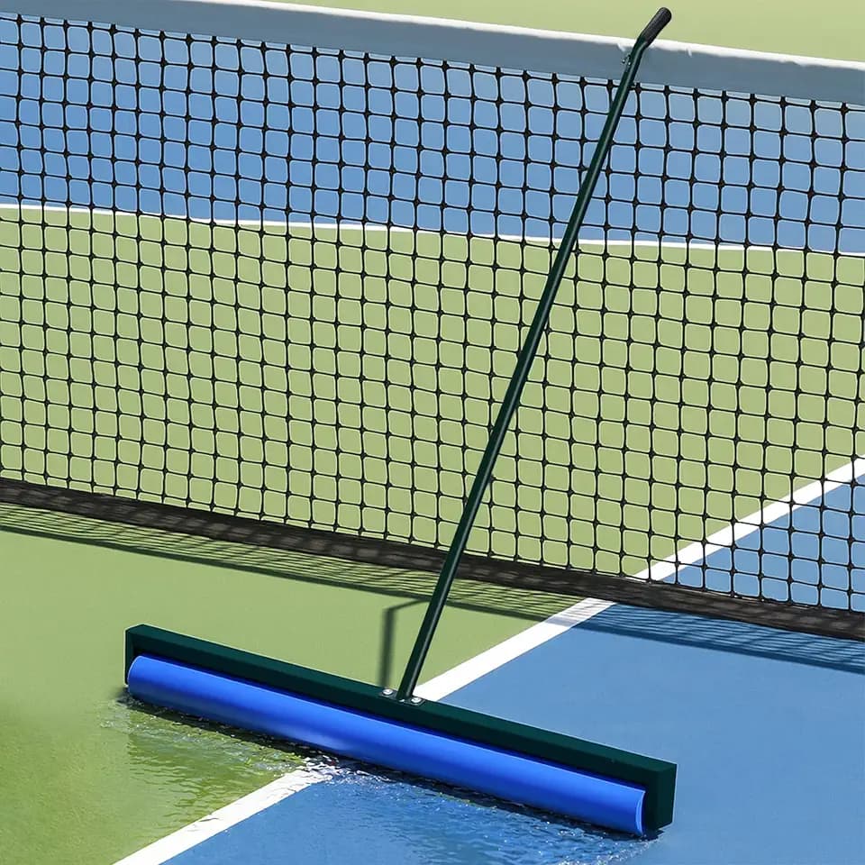 Tennis Court Squeegee, 38'' Foam Tennis Roller for Quick Clearing, Green
