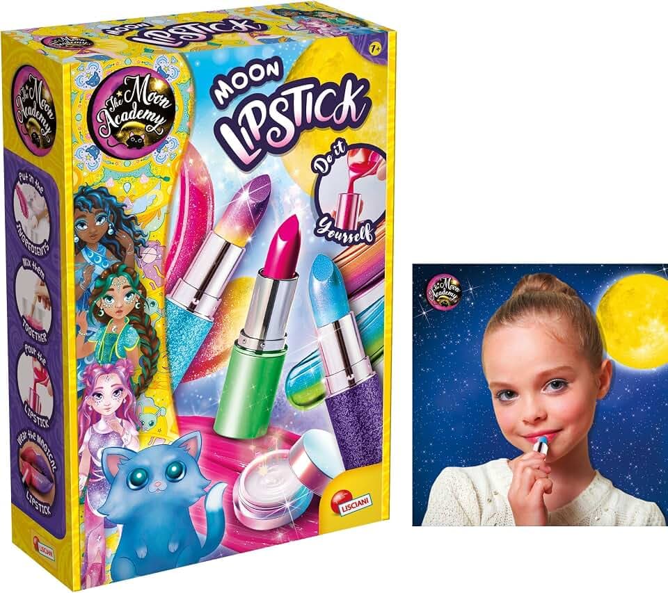 Lisciani - Moon Academy Moon Lipstick - Kosmetik-Kreativset ab 7 Jahren