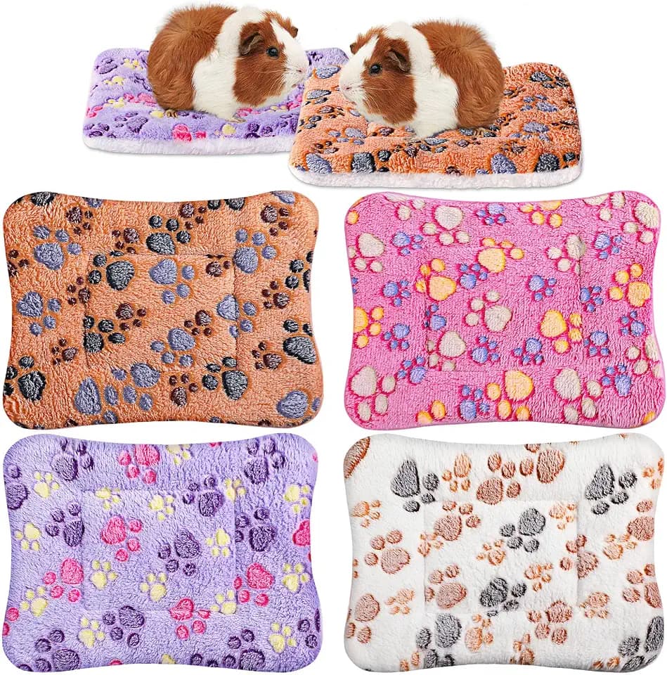 Tuanse 4 Pack Soft Pet Bed Mat Small Dog Crate Fleece