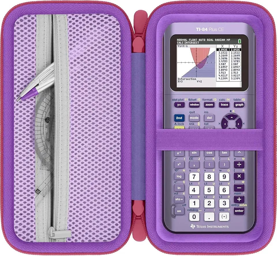 Hard Case for Texas Instruments TI-84 Evo/TI-84 Plus CE Calculator
