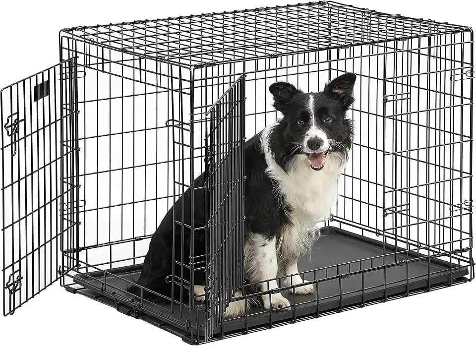 Ultima Pro by MidWest 36-Inch Double Door Dog Crate, 41-70 lbs