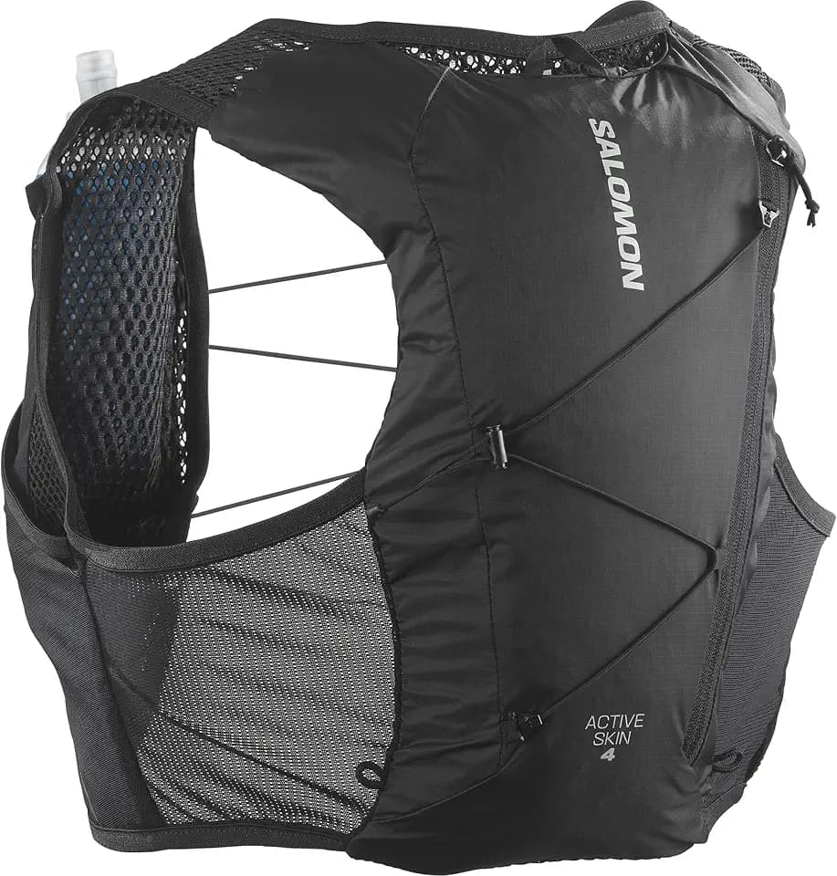 Salomon Active Skin 4 Unisex Hydrationsweste Trail Running Wandern MTB mit Hydrationsflaschen
