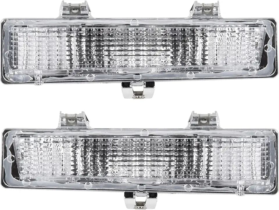 ECOTRIC Turn Signal Light Parking Lamps Compatible with 81-88 Monte Carlo