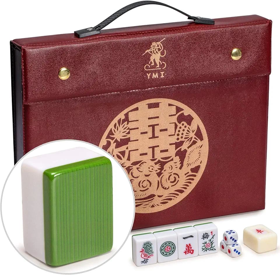 YMI Rouge Heritage Chinesisches Mahjong-Set, 146 Steine