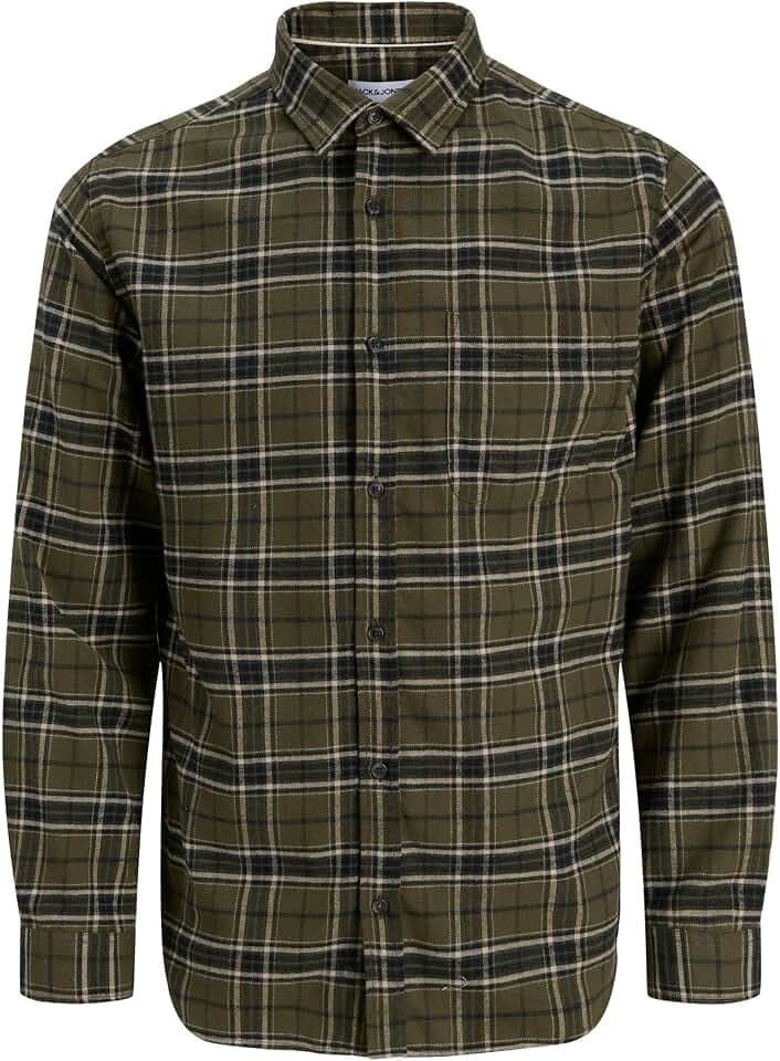 JACK & JONES Male Karohemd Comfort Fit Karohemd