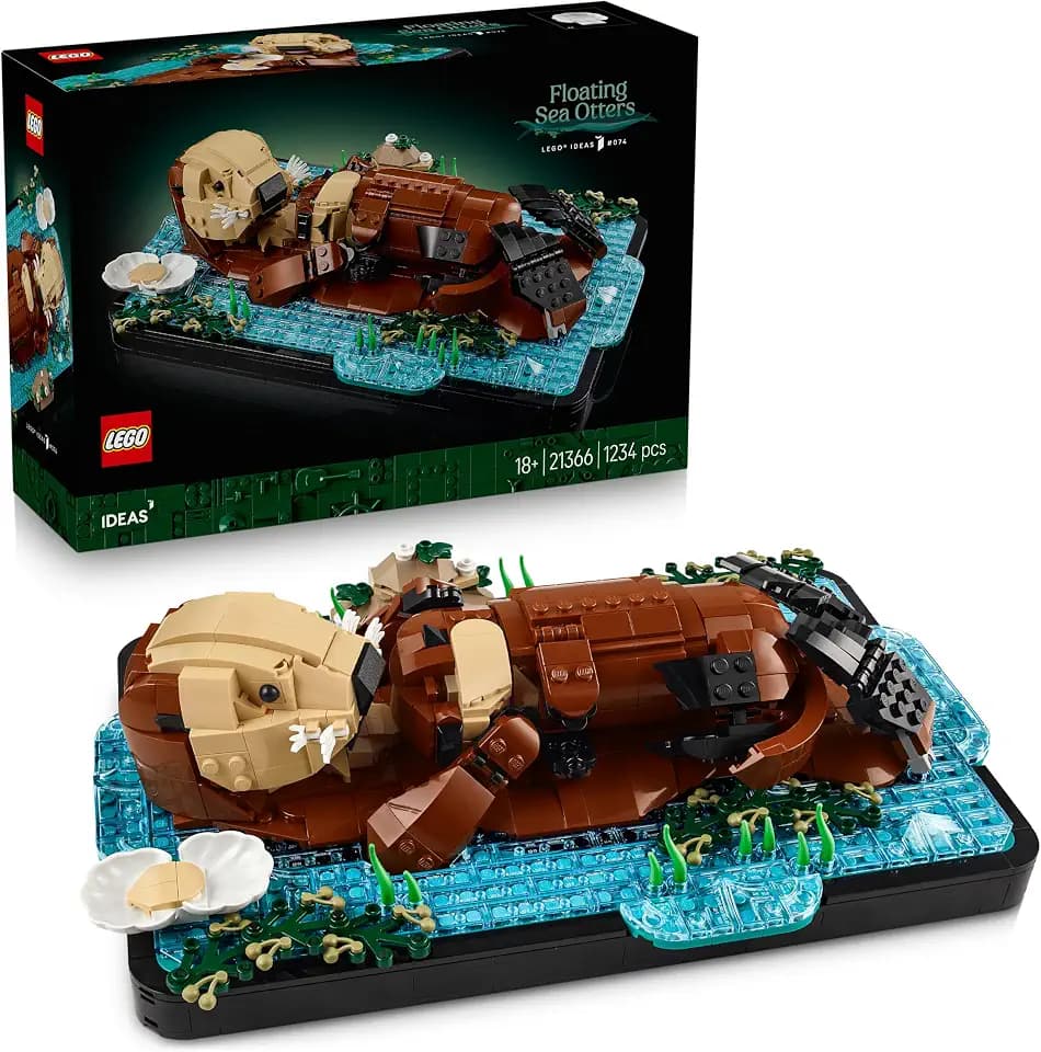 LEGO Ideas Schwimmende Otter 21366