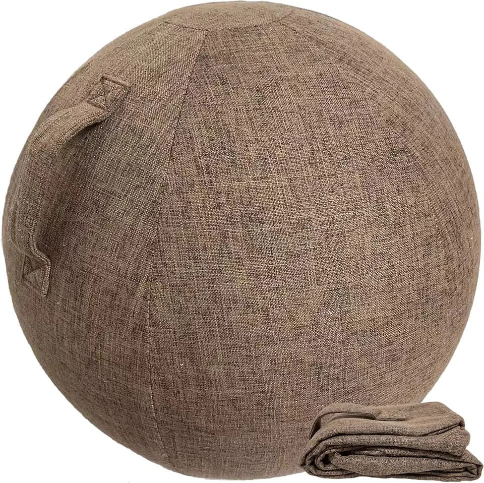 Schutzhülle für Ball, Fitnessstudio, Übungsball, Swiss Ball, Büro, schmutzabweisend, langlebig, rutschfest, für Schwangerschaft